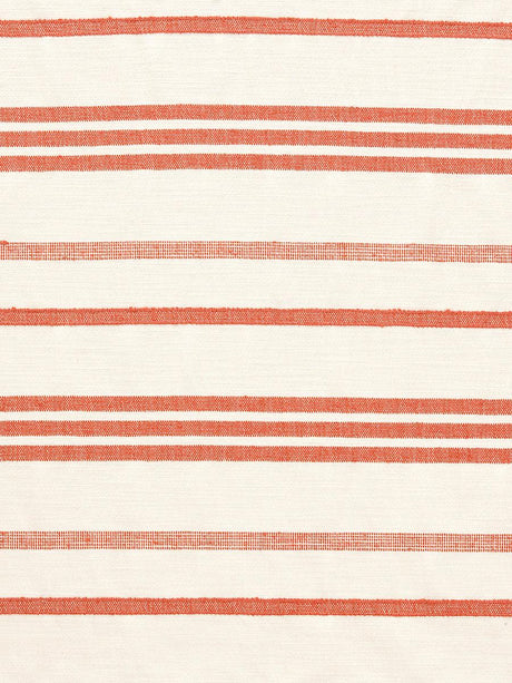 Scalamandre Marina Stripe Terracotta Fabric