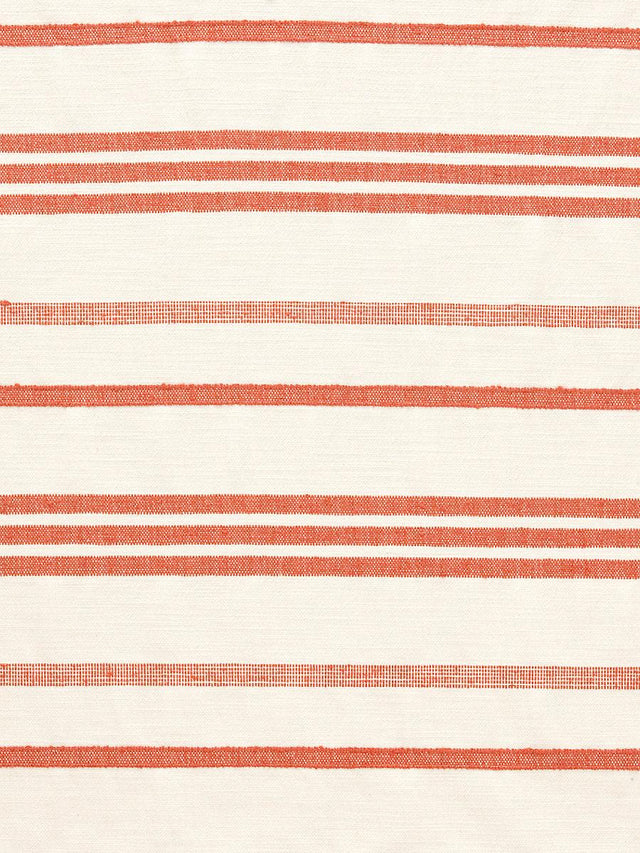Scalamandre Marina Stripe Terracotta Fabric