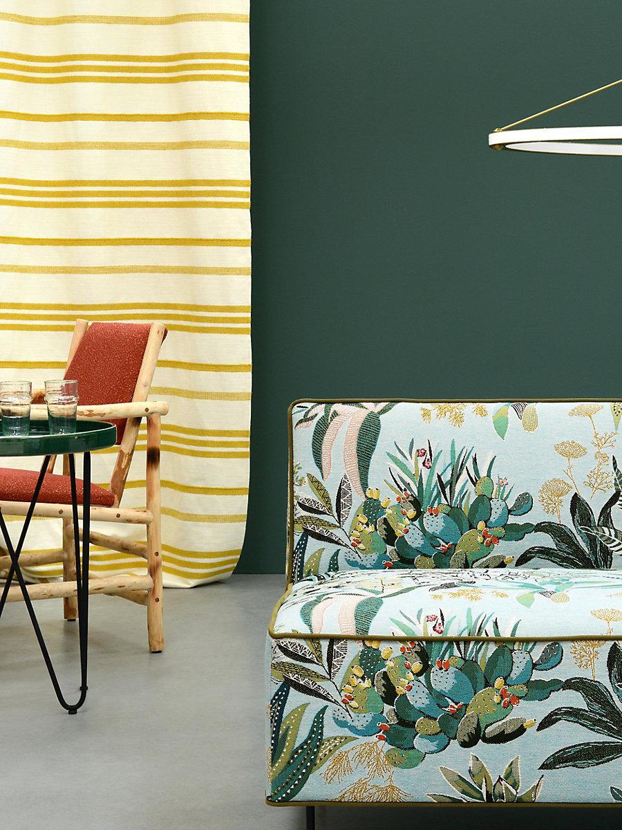 Scalamandre Marina Stripe Pastis Fabric