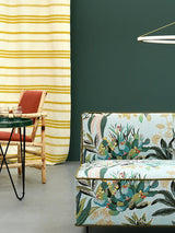 Scalamandre Marina Stripe Pastis Fabric