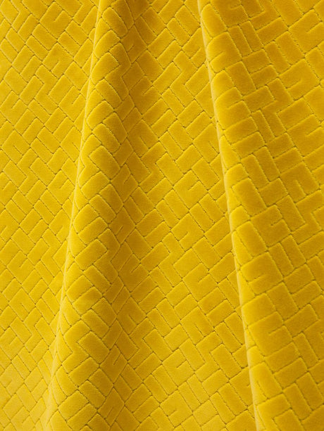 Scalamandre Vallauris Velvet Citron Fabric