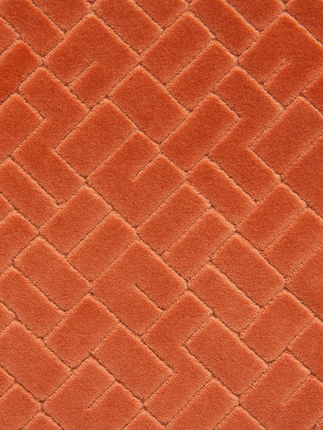 Scalamandre Vallauris Velvet Terracotta Fabric