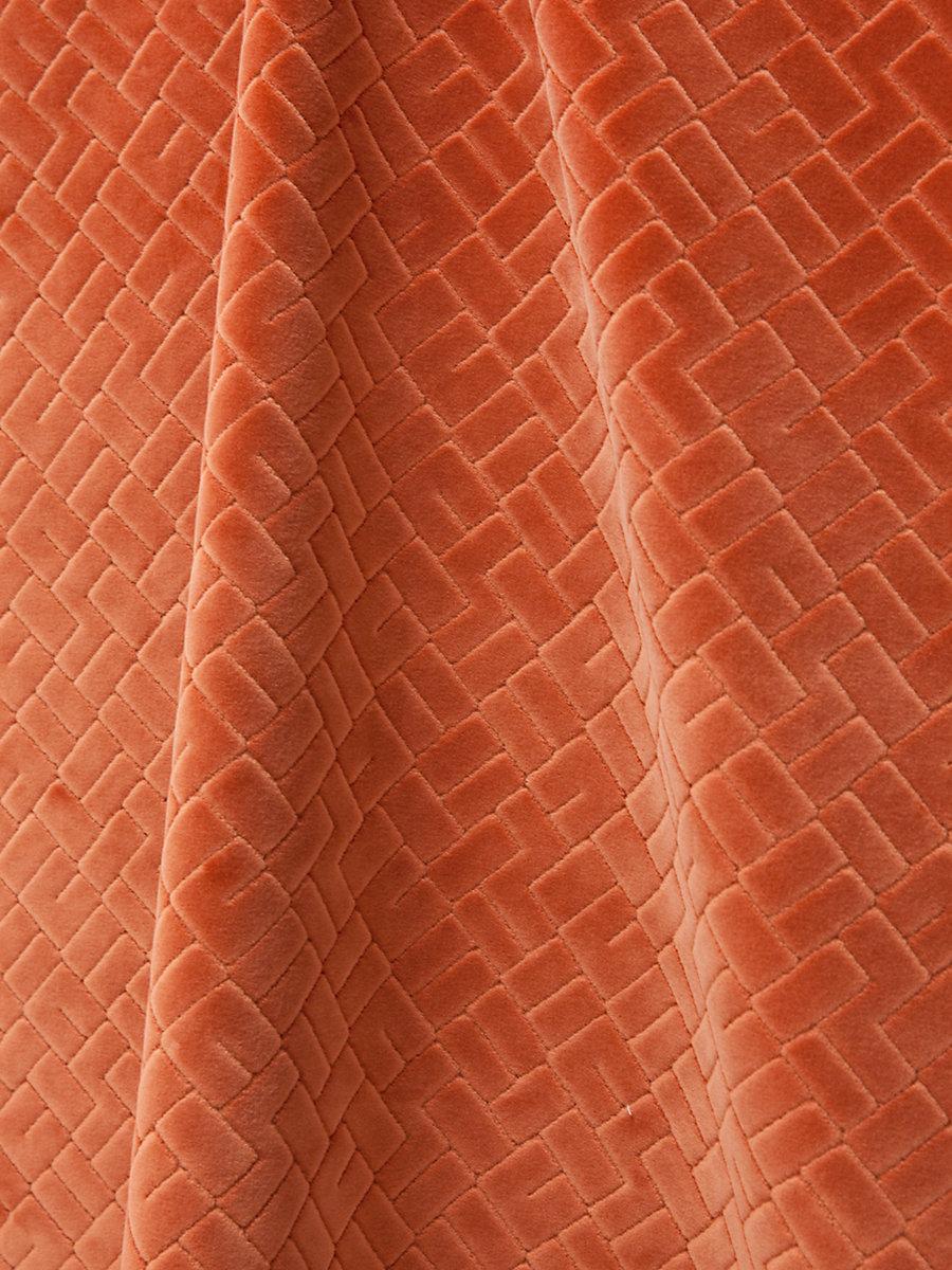 Scalamandre Vallauris Velvet Terracotta Fabric