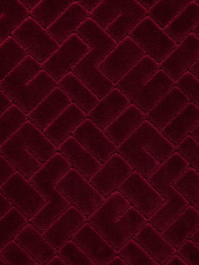 Scalamandre Vallauris Velvet Syrah Fabric