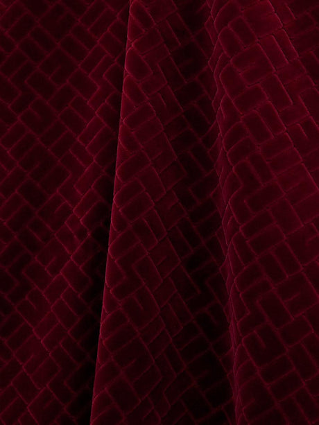 Scalamandre Vallauris Velvet Syrah Fabric