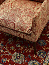 Scalamandre Paisley Jacquard Faience Fabric