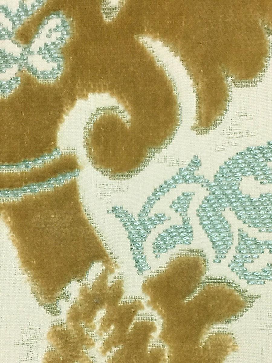 Scalamandre Ravenne Velvet Topaze Fabric