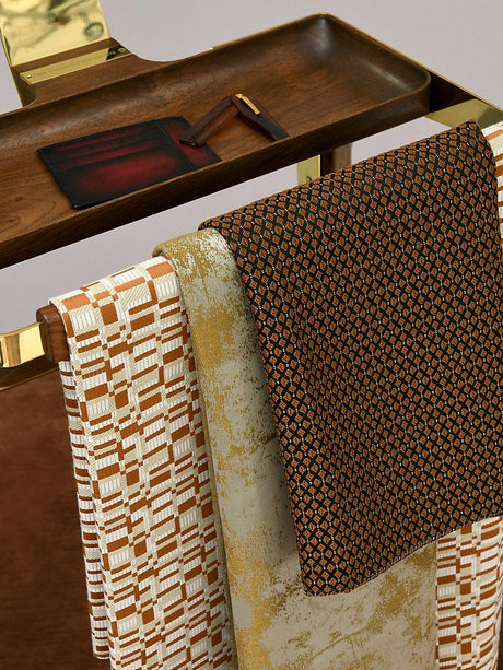 Scalamandre Fresque M1 Bronze Fabric