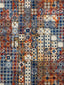 Scalamandre Azulejos Tapestry Mandarine Fabric