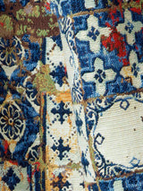 Scalamandre Azulejos Tapestry Mandarine Fabric