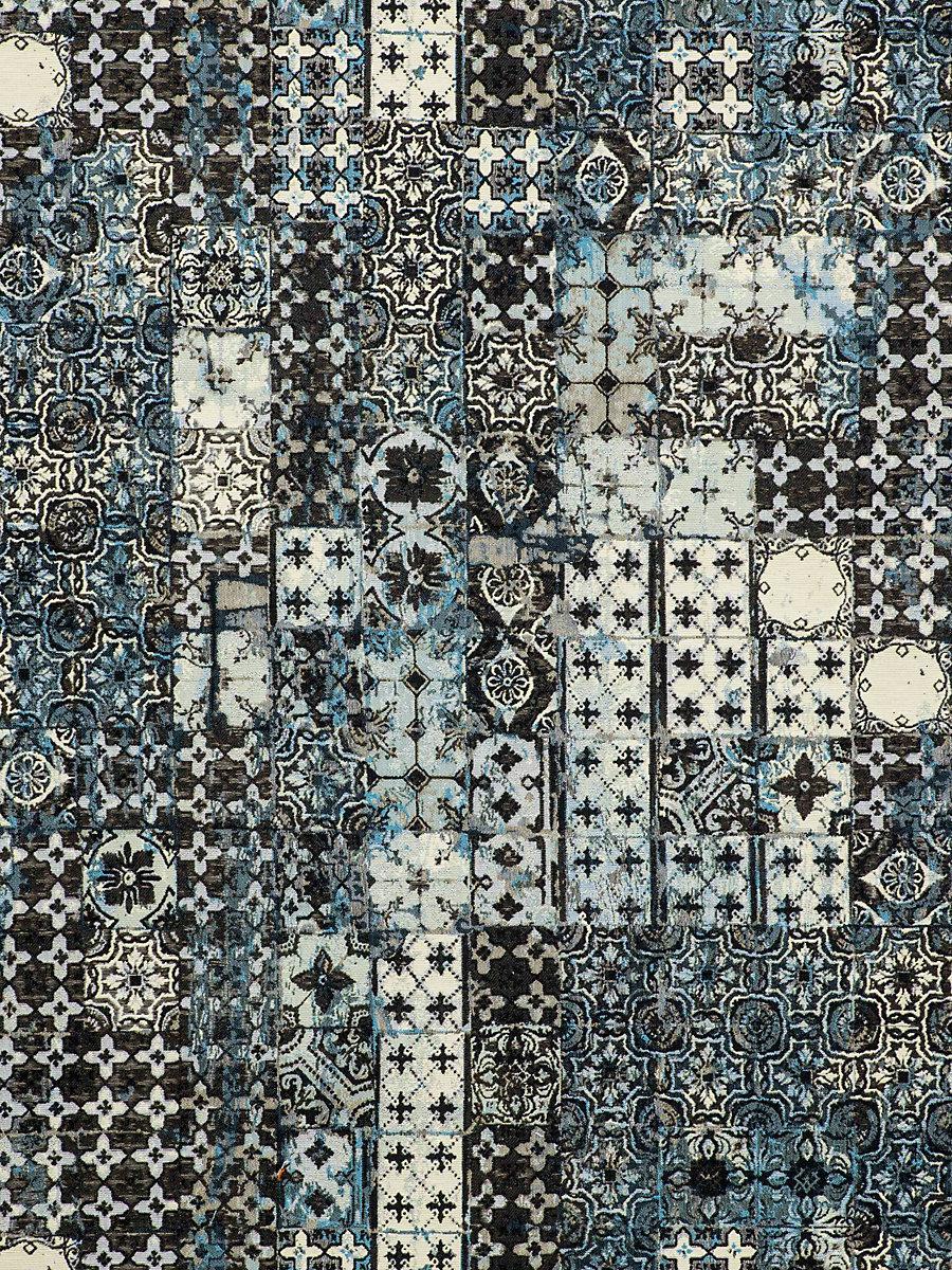 Scalamandre Azulejos Tapestry Ciel Fabric