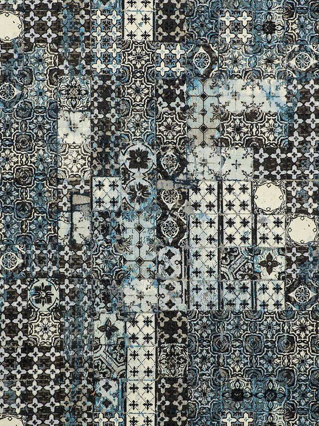 Scalamandre Azulejos Tapestry Ciel Fabric