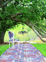 Scalamandre Azulejos Tapestry Laque Fabric
