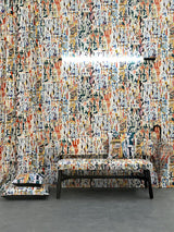 Scalamandre Metropolitain Print Multico Fabric