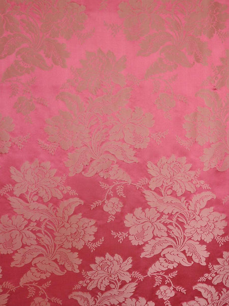 Scalamandre Alicante Damask Raspberry Fabric