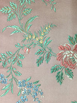 Scalamandre Albatros Lampas Rose Fabric