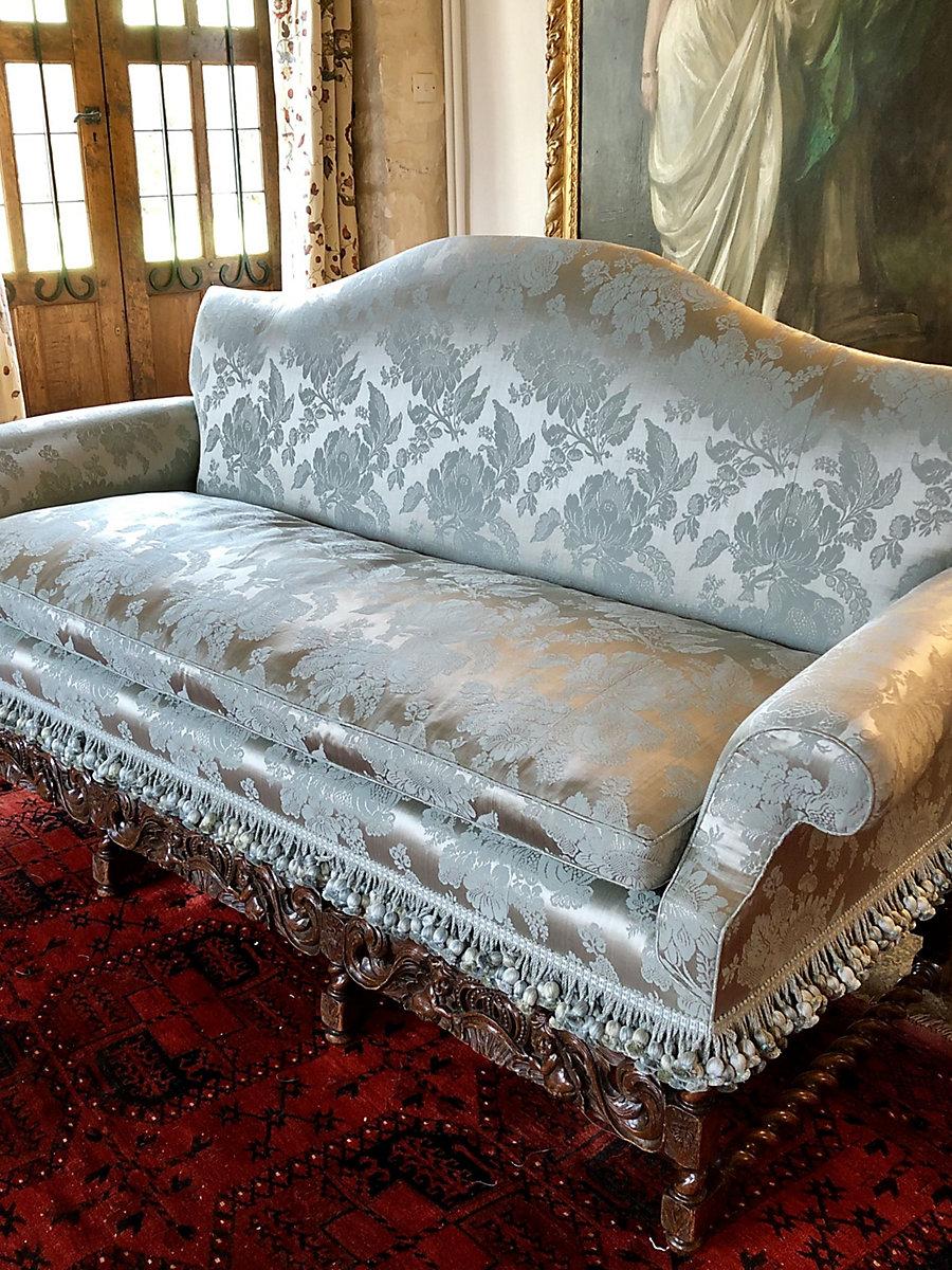 Scalamandre Old Manor Ciel Fabric