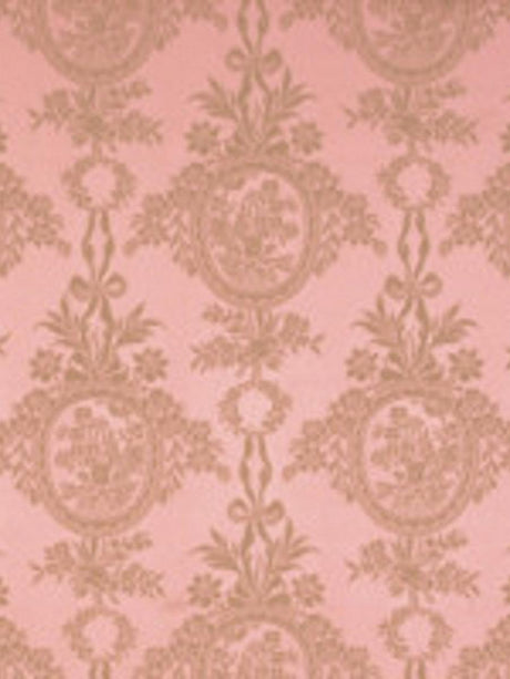 Scalamandre Damas Rambouillet Rose Olive Fabric