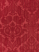 Scalamandre Damas Tanlay Rubis Fabric