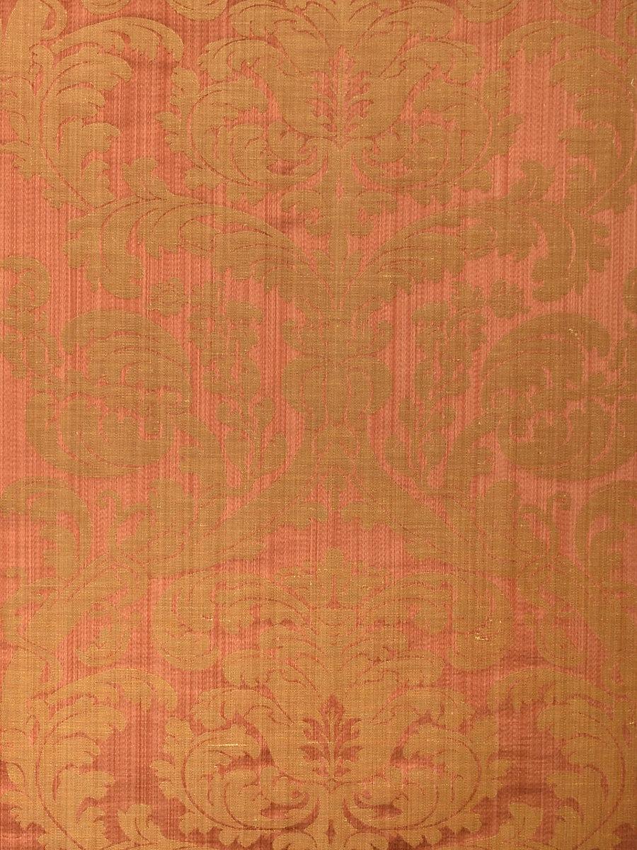 Scalamandre Tournelle Damask Cuivre Fabric