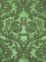 Scalamandre Tournelle Damask Emeraude Fabric