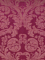 Scalamandre Tournelle Damask Framboise Fabric