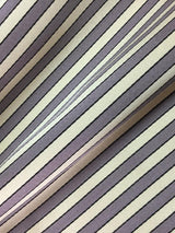 Scalamandre Milleraies Satin Mauve & Creme Fabric