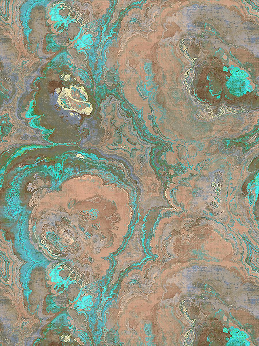 Scalamandre Agate Print Clay Fabric
