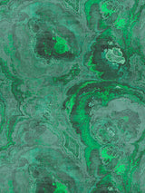Scalamandre Agate Print Malachite Fabric