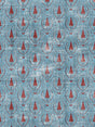 Scalamandre Byzantine | Sheer Jewel Blue Fabric