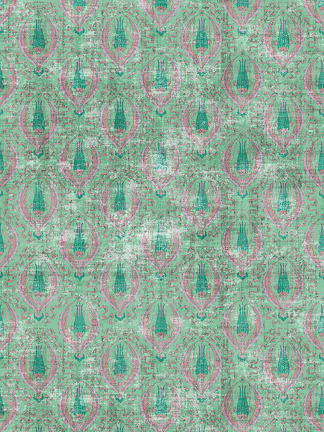 Scalamandre Byzantine | Sheer Jewel Green Fabric
