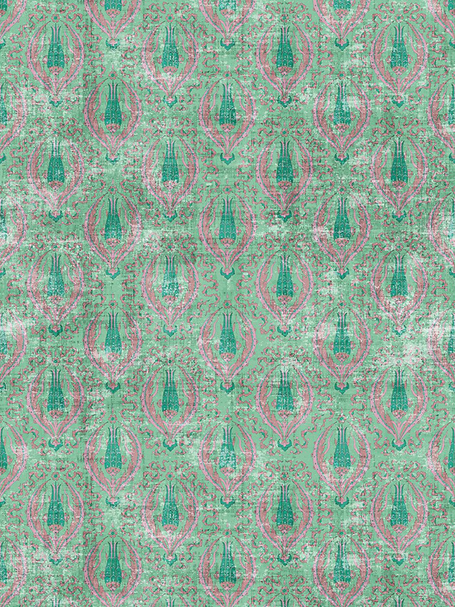 Scalamandre Byzantine | Sheer Jewel Green Fabric