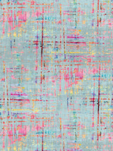 Scalamandre Coco Print Bleu Fabric