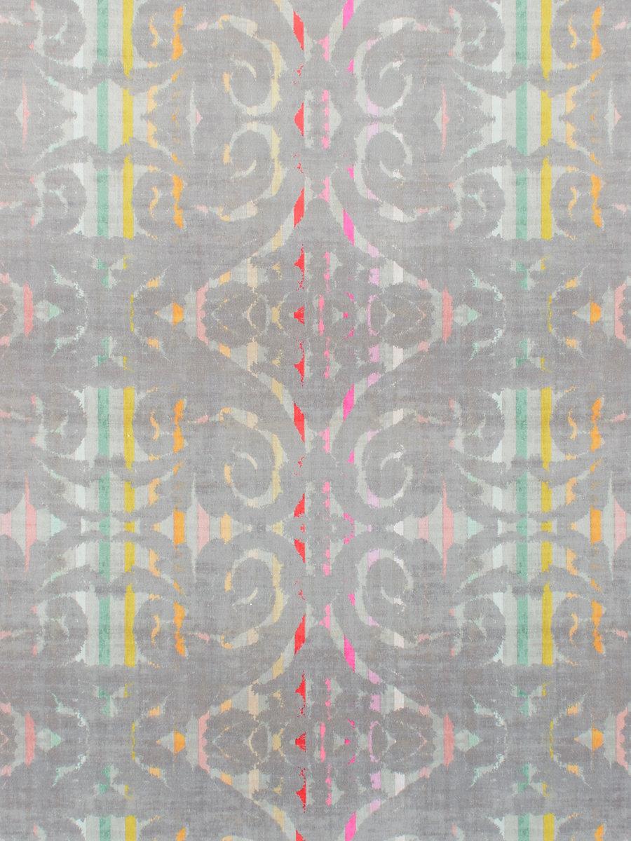 Scalamandre Dapper Printed Velvet Sage Fabric