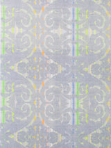 Scalamandre Dapper Printed Velvet Ice Fabric