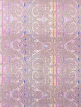 Scalamandre Dapper Printed Velvet Taupe Fabric