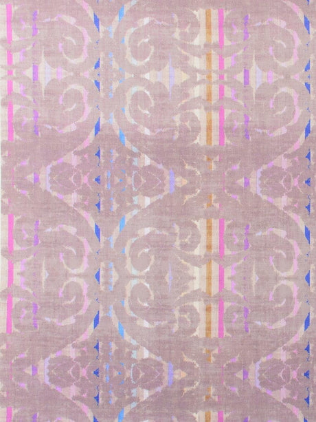 Scalamandre Dapper Printed Velvet Taupe Fabric