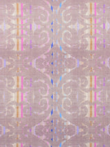 Scalamandre Dapper Printed Velvet Taupe Fabric