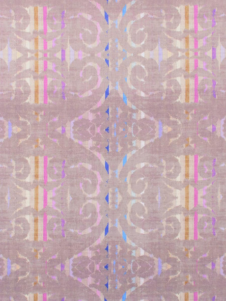 Scalamandre Dapper Printed Velvet Taupe Fabric