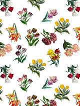 Scalamandre Etudes De Fleurs Brights Fabric