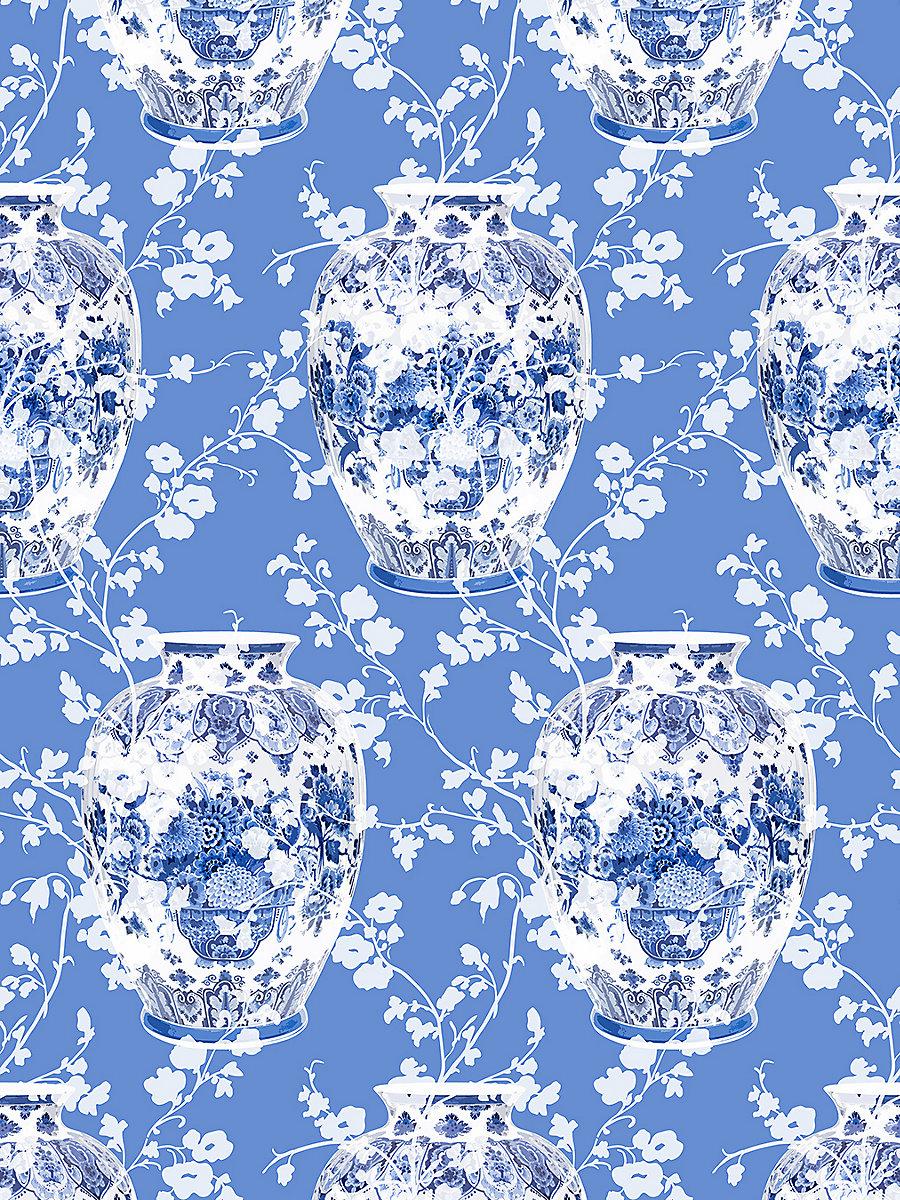 Scalamandre Filagree | Sheer Blue Fabric