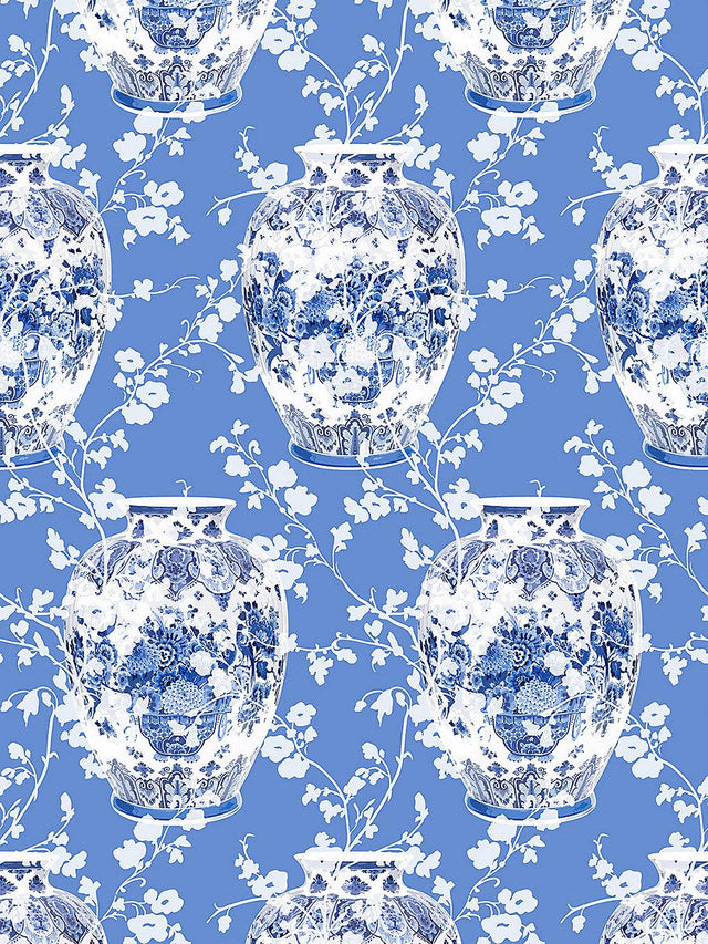 Scalamandre Filagree | Sheer Blue Fabric