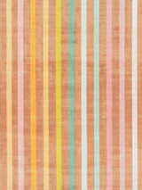 Scalamandre Grand Stripe Printed Velvet Brights Fabric