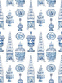 Scalamandre Icons Blue Fabric