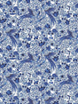 Scalamandre Inspiration Print Blue Fabric