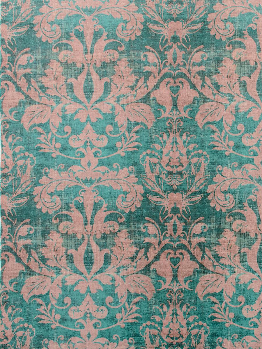 Scalamandre Palace Damask Printed Velvet Venice Fabric