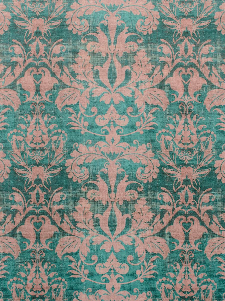 Scalamandre Palace Damask Printed Velvet Venice Fabric