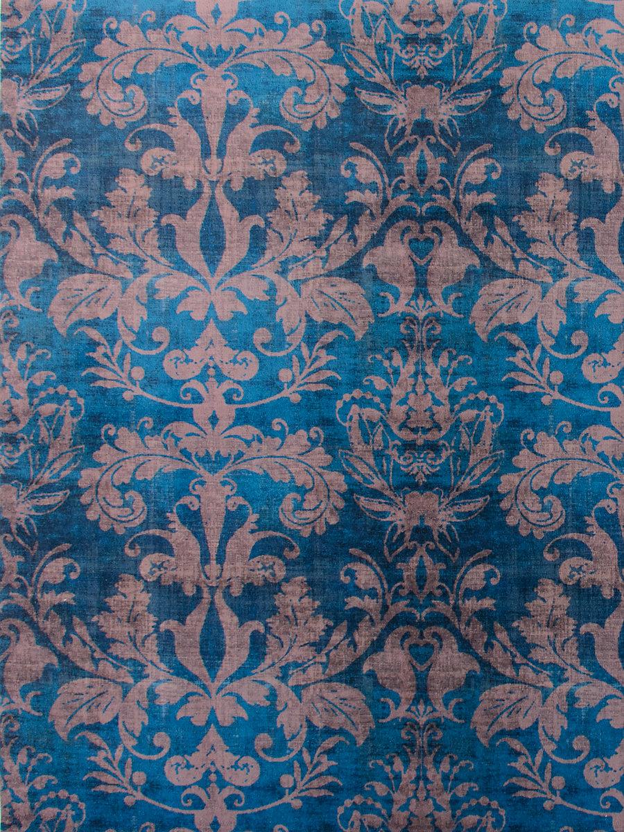 Scalamandre Palace Damask Printed Velvet Ducale Fabric
