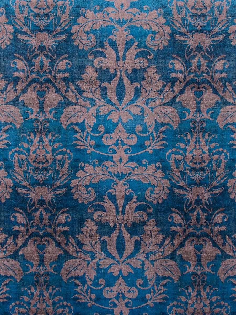 Scalamandre Palace Damask Printed Velvet Ducale Fabric