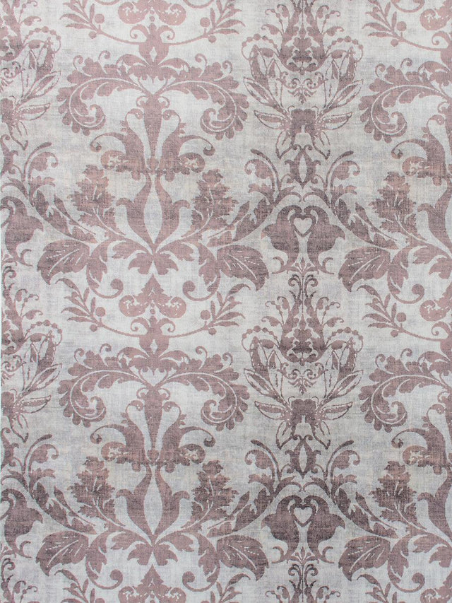 Scalamandre Palace Damask Printed Velvet Sage Fabric
